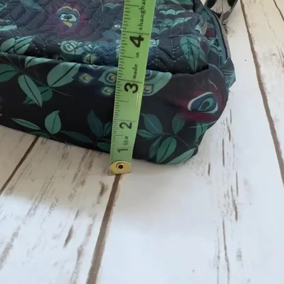 Lug Crossbody Ranger Crossbody Bag with Peacock Feather Print - Picture 8 of 11